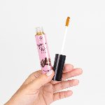 Блиск для губ з ефектом вібрації - Secret Play Brownie Lip Gloss Vibrant Kiss - мініатюра 4