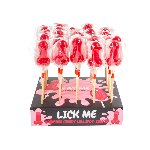 Льодяник - Cherry Candy Penis Lollipop With Spicy Warming Effect, 25 г - мініатюра 2