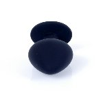 Анальна пробка - Jewellery Silicone Black Plug M Pink - мініатюра 4