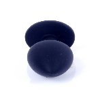 Анальна пробка - Jewellery Silicone Black Plug S Pink - мініатюра 6