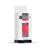 Анальна пробка - Jewellery Silicone Red Plug S Blue - мініатюра 8