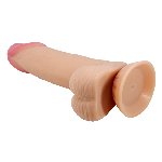 Фалоімітатор - Pretty Love Sliding Skin 7.6" Flesh - мініатюра 6