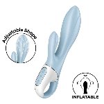 Вібратор - Satisfyer Air Pump Bunny 1 - мініатюра 3