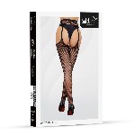 Панчохи - Stockings 4015, black - One Size - мініатюра 4