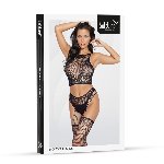 Бодістокінг - Bodystocking 2083, black - One Size - мініатюра 3