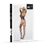 Бодістокінг - Bodystocking 2081, black - One Size - мініатюра 5