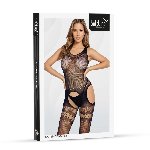 Бодістокінг - Bodystocking 2065, black - One Size - мініатюра 3