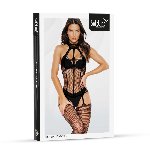 Бодістокінг - Bodystocking 2054, black - One Size - мініатюра 4