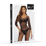 Бодістокінг - Bodystocking 2048, black - One Size - мініатюра 3