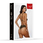 Комплект білизни - Set top and panties 11044, black M - мініатюра 4
