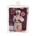 Кухонний фартух з плюшевим пенісом Sexy Apron Male Body With Plush Penis - мініатюра 6