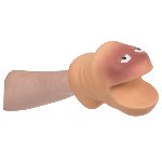 Лялька на руку у вигляді пеніса Hand Puppet Penis - мініатюра 8