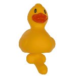 Гумова качечка з пенісом Duck With Dick - мініатюра 2