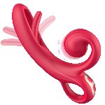 Вібратор - Erospace Sweet Play Tongue Flipping Vibrator A4 - мініатюра 2
