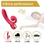 Вібратор - Erospace Sweet Play Tongue Flipping Vibrator A4 - мініатюра 7