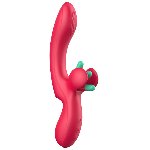 Вібратор - Erospace Sweet Play G-Spot & Critoral Flappinng Vibrator A16 - мініатюра 2