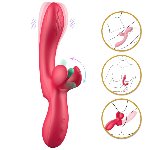 Вібратор - Erospace Sweet Play G-Spot & Critoral Flappinng Vibrator A16 - мініатюра 4