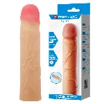 Насадка на член - Pretty Love Kylian Penis Extender +3" Flesh - мініатюра 1