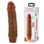 Вібратор - Barbara Jeff Vibrator 7,6" Brown - мініатюра 1