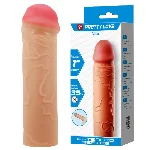 Насадка на член - Pretty Love Nile Penis Extender +1" Flesh - мініатюра 1