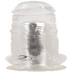 Вібратор - Crystal Clear Vibrator 24.5 см - мініатюра 3