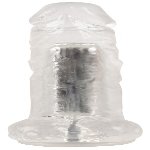 Вібратор - Crystal Clear Vibrator 24.5 см - мініатюра 5