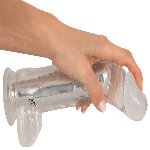 Вібратор - Crystal Clear Vibrator 24.5 см - мініатюра 7