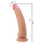 Фалоімітатор - Pretty Love Kable Sliding Skin 8.3" Flesh - мініатюра 8