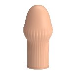 Насадка на член - Pretty Love Huel Penis Thicker Flesh - мініатюра 4