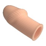 Насадка на член - Pretty Love Huel Penis Thicker Flesh - мініатюра 5