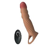Насадка на член - Pretty Love Vibrating Penis Sleeve Extender - мініатюра 2