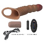 Насадка на член - Pretty Love Vibrating Penis Sleeve Extender - мініатюра 10