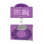 Наручники - Ouch! Beginner's Handcuffs Furry Purple - мініатюра 7