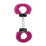 Наручники - Ouch! Beginner's Handcuffs Furry Pink - мініатюра 2