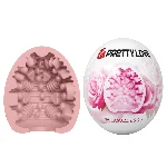 Мастурбатор - Pretty Love Pleasure Egg Masturbator Pink - мініатюра 1