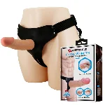 Страпон - Pretty Love Harness Briefs Stark - мініатюра 1