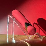 Міні-вібратор - Lipstick Bullet Red - мініатюра 6