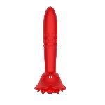 Анальна пробка - Rose Thrusting Anal Plug - мініатюра 3