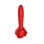 Анальна пробка - Rose Thrusting Anal Plug - мініатюра 4