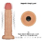 Реалістичний вібратор - Vibrating Power Basics Cock 10" - мініатюра 11