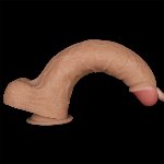 Реалістичний вібратор - Vibrating Power Basics Cock 11" - мініатюра 9