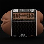 Мастурбатор - Slider Double-Ended Masturbator Ass and Vagina Brown - мініатюра 4