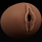Мастурбатор - Slider Double-Ended Masturbator Ass and Vagina Brown - мініатюра 7