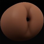Мастурбатор - Slider Double-Ended Masturbator Ass and Vagina Brown - мініатюра 8