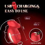 Кліторальний стимулятор - Kiss Fun Occlusal Vibration Massager - мініатюра 8
