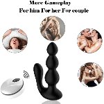 Анальна пробка - Anal Beads, Remote Controler - мініатюра 5