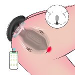 Анальна пробка - Vibrating Anal Plug, APP - мініатюра 5