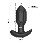 Анальна пробка - Vibrating Anal Plug, APP - мініатюра 9