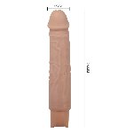Реалістичний вібратор - Pretty Love Rufus Realistic Vibrating Dildo Flesh - мініатюра 8