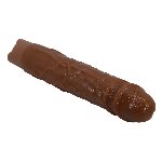 Реалістичний вібратор - Pretty Love Osric Realistic Vibrating Dildo Brown - мініатюра 6